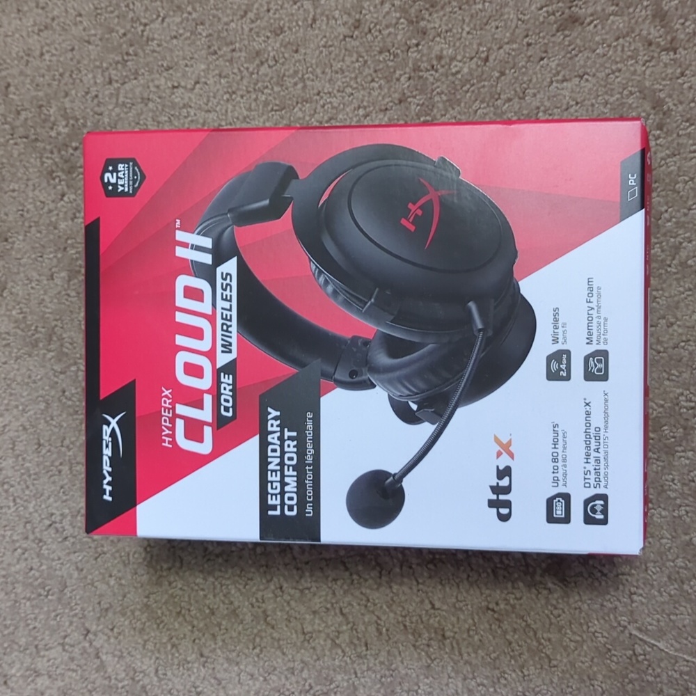 HyperX Cloud II Core Wireless Gaming Headset